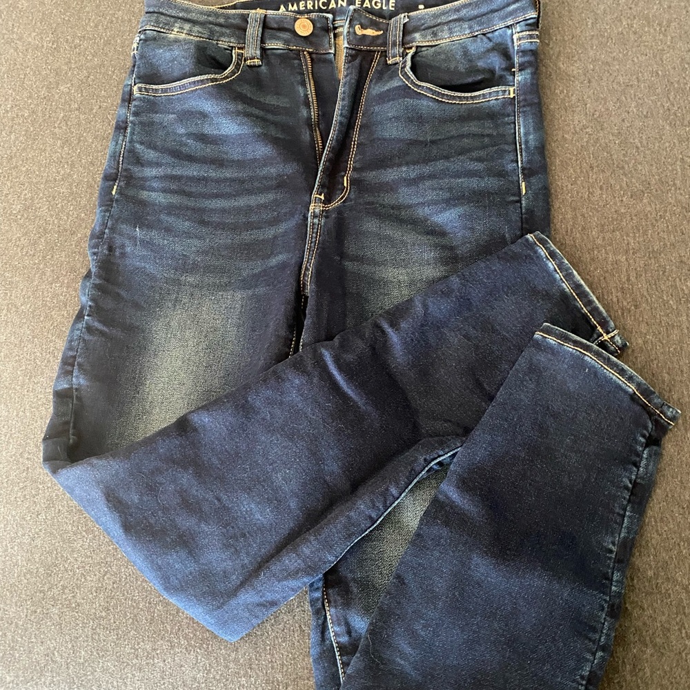 American Eagle High Rise Skinny Next Level Jeans